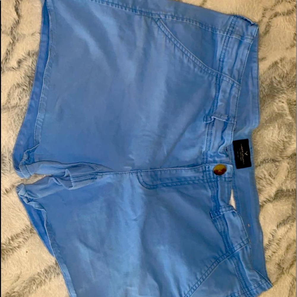 Blue shorts
